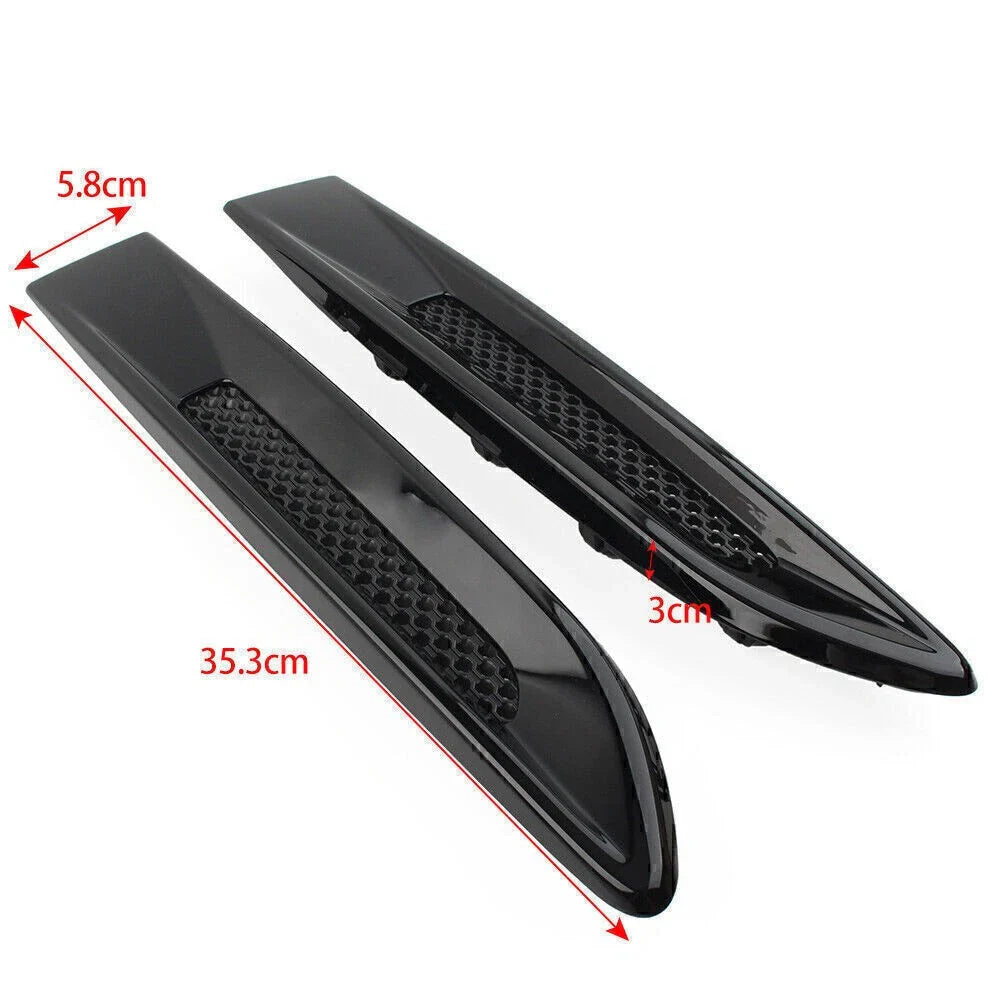 Front Side Fender Air Vent Grille Trim for Jaguar XE F-Pace (2016-2020)