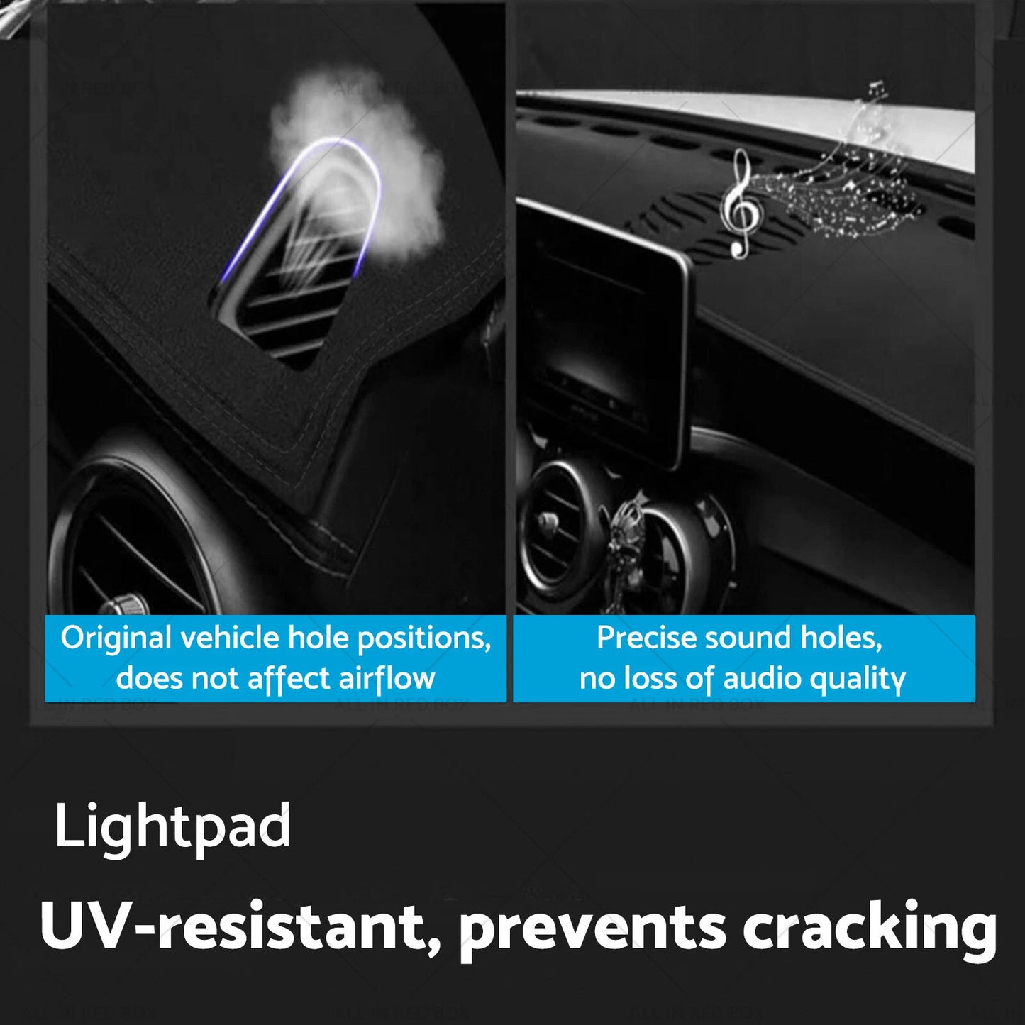 Dash Mat Sun Protection Pad for LDV D90 (2017-2024)
