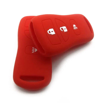 Red Silicone Remote Key Fob for Nissan Xterra Pathfinder Frontier (2005-2015)