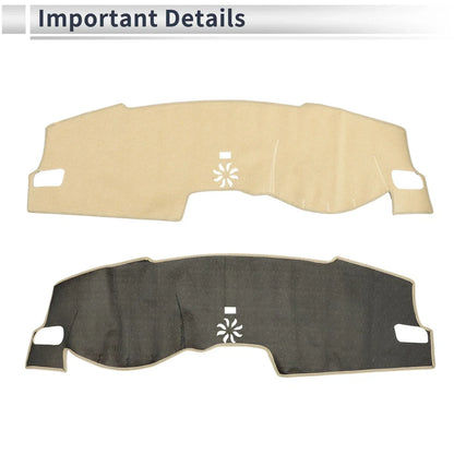 Dashboard Cover Mat for Honda Civic FL5 2022-2024 Sun Protector Pad Beige