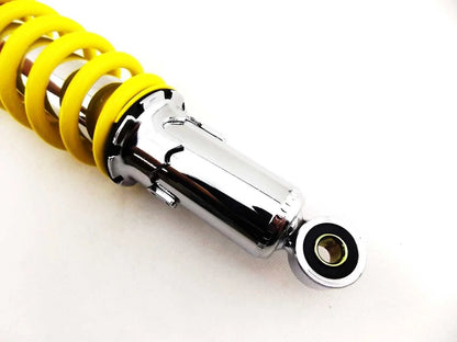 365mm JBS Yellow/Chrome Shock Absorbers for Yamaha TT500 (1977-1981)
