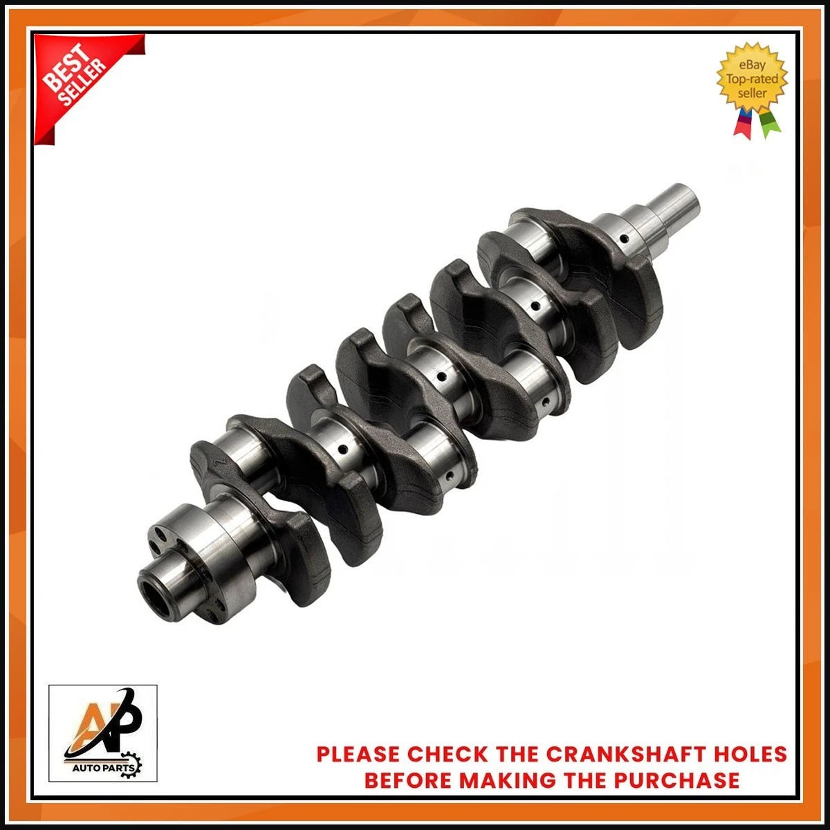 Crankshaft Nitrate Heavy Duty Replacement for Toyota Hilux (2005–2015)