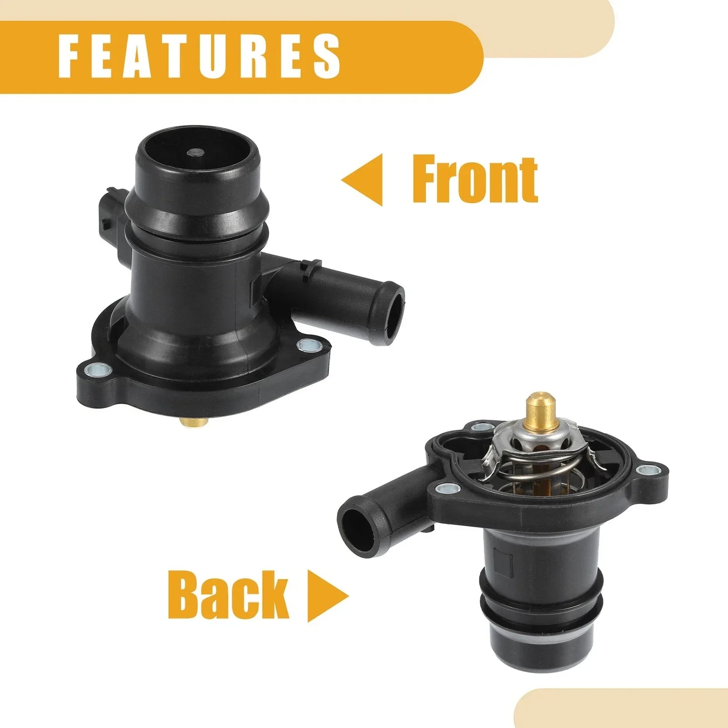 Engine Coolant Thermostat Housing for Chevrolet Sonic 1.4L (2012-2020)