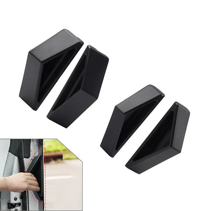 4Pcs Black Fingerprint Resistant Interior Door Handles for Tesla Cybertruck (2024)