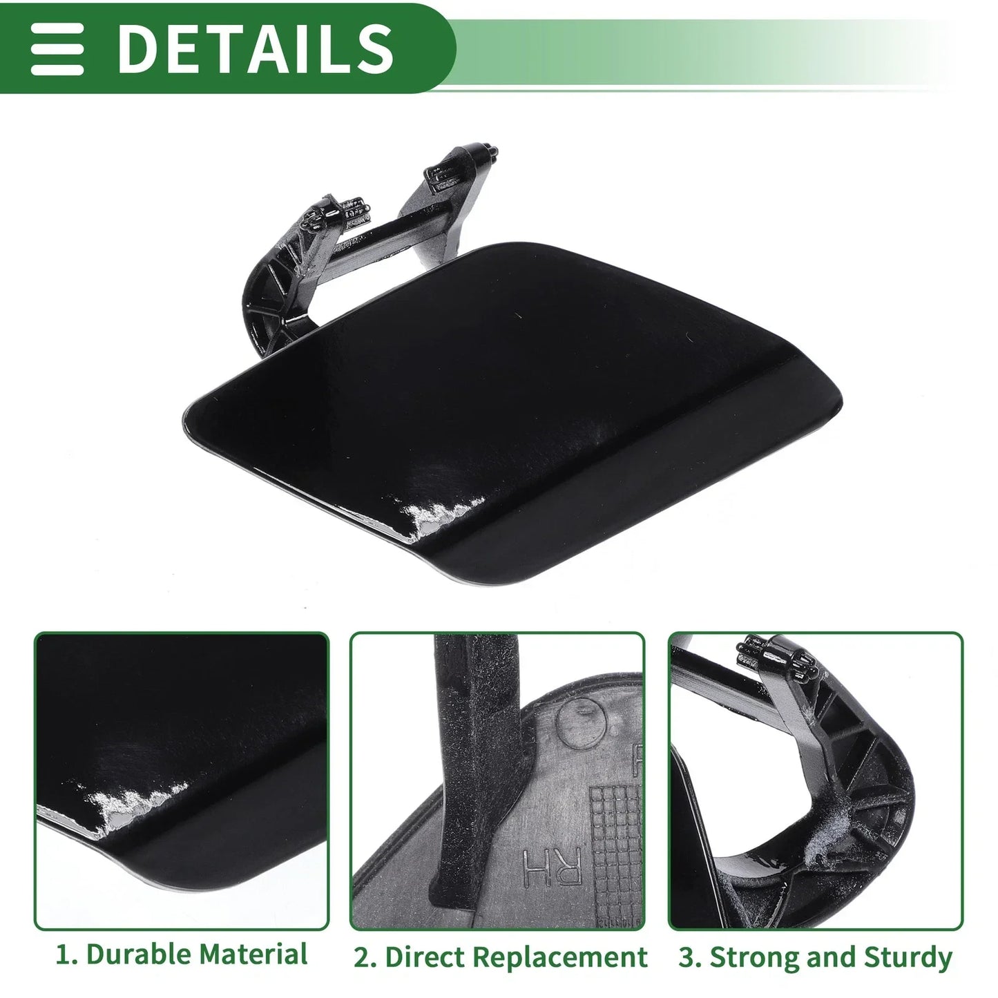 Bumper Headlight Washer Nozzle Cover for Mercedes-Benz E400 (2014-2016)