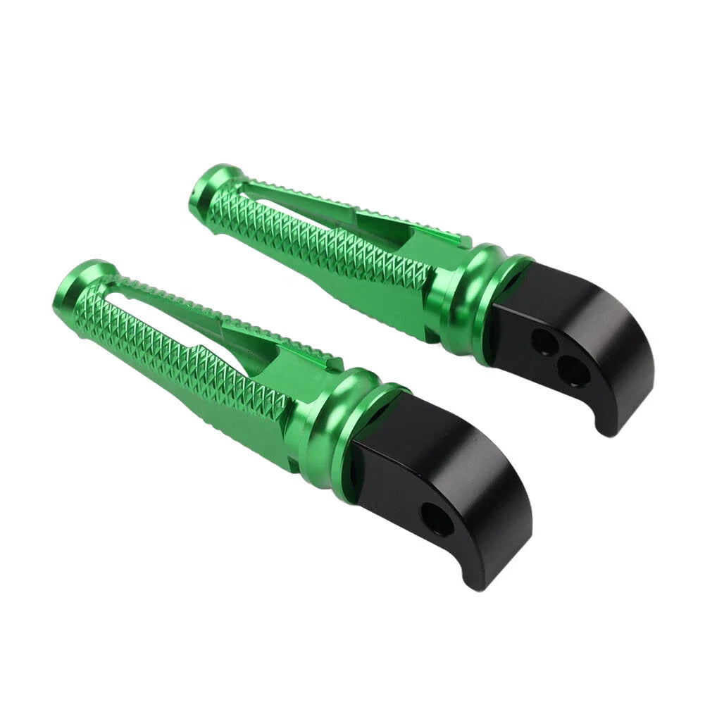 Rear Passenger Foot Pegs Green for Yamaha R3 R15 R25 MT-03 MT-07 MT-09 XSR700