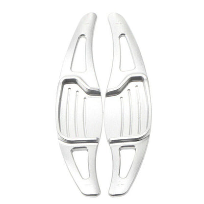 Silver Steering Wheel Shift Paddle Shifter Extension for Ford Mondeo, Taurus, Edge (2013-2023)