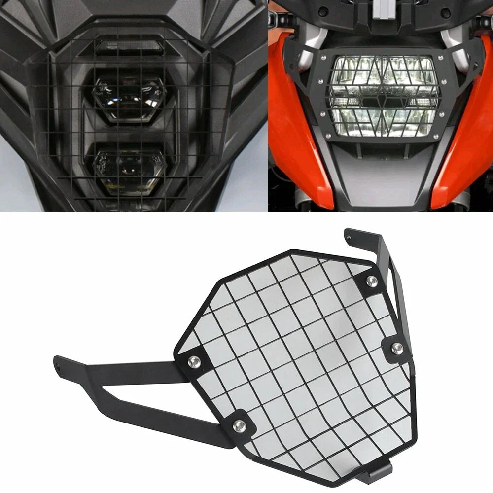 Black Headlight Guard Cover for Suzuki V-Strom 800DE (2023-2024)