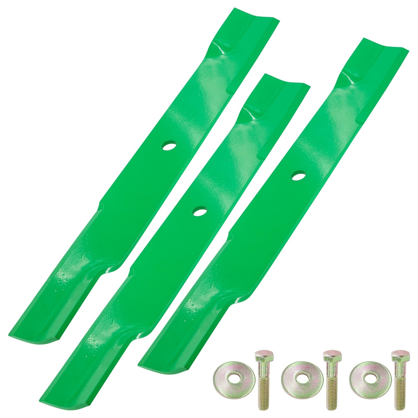 Deck Blade and Bolt Replacement for Hustler Z XR 7 Z XR7 ATZ (2010–2019)