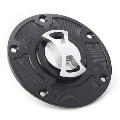 Silver Fuel Gas Tank Cap Cover for Ducati Panigale 899 959 1199 1299