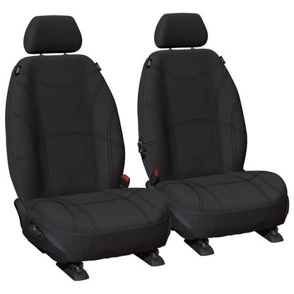 Tailor Made Black Neoprene Car Seat Covers for Landcruiser HDJ100 (2000-2007)