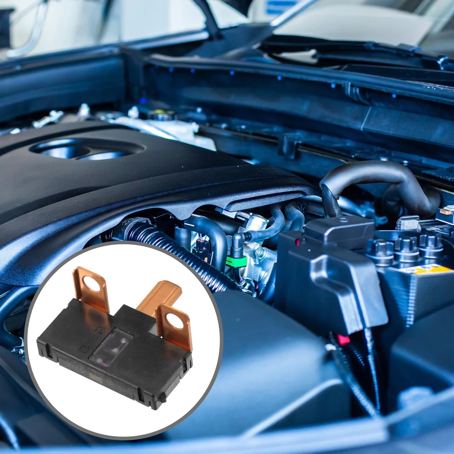 Battery Fuse Terminal Assembly for Honda - Plastic Black ( Specified)