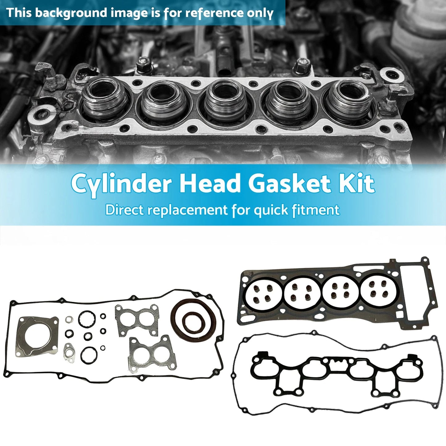 Cylinder Head Gasket Set for Nissan Pulsar N16 1.8 QG18DE (2000-2006)