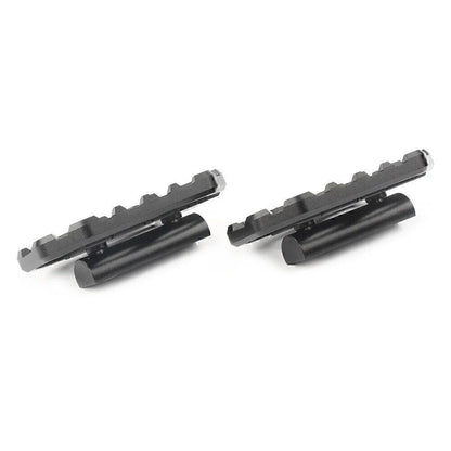 Black/Titanium Front Footpegs for BMW R Nine T Scrambler (2016-2017)