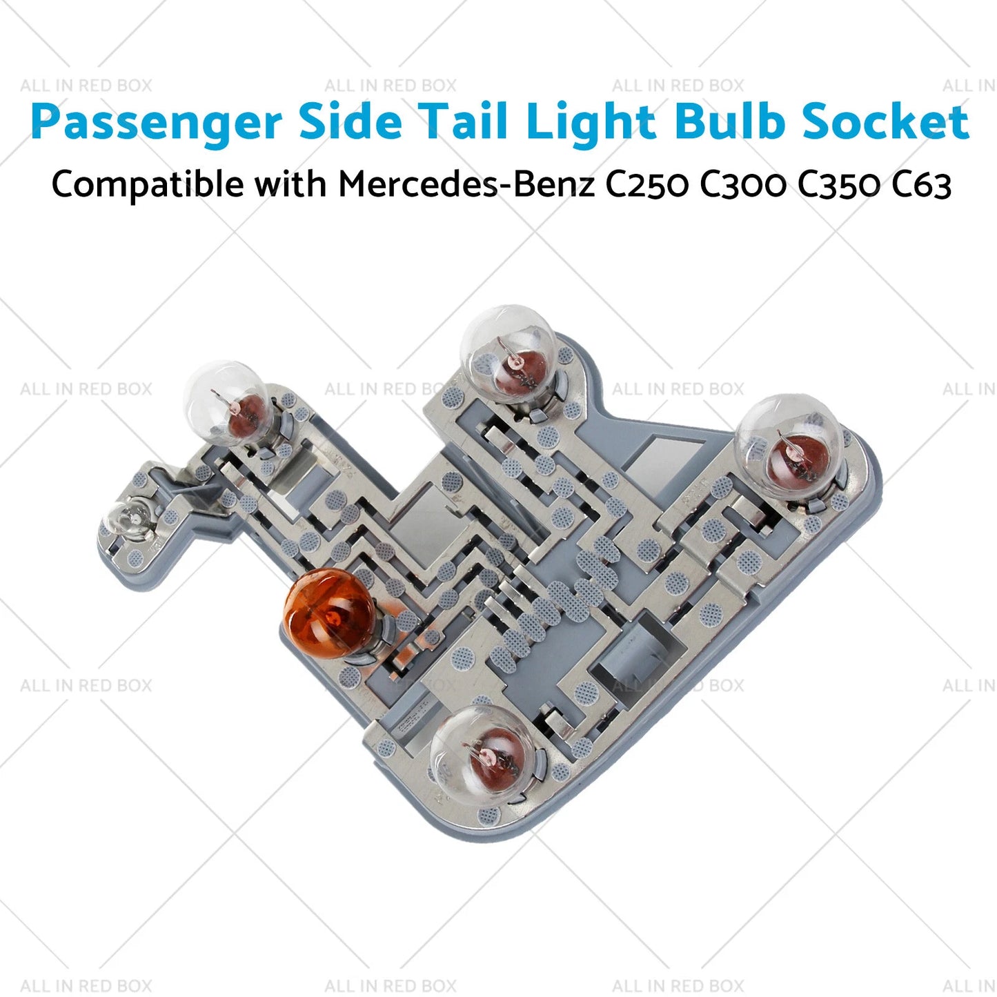 Passenger Side Tail Light Bulb Socket for Mercedes-Benz C250 (2012-2015)