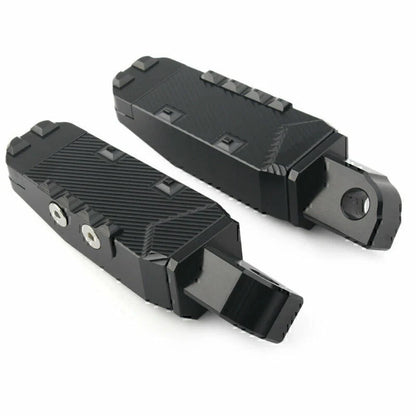 Black Rear Footrests Pegs for Suzuki GSXR600/750/1300 Hayabusa (2001-2023)