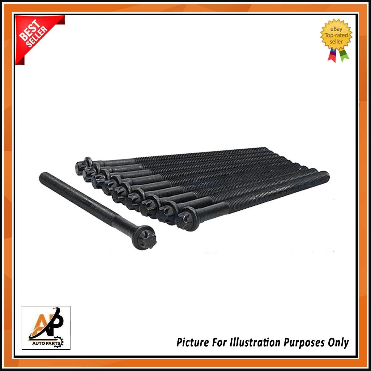 Engine Head Bolts Replacement for Mercedes-Benz A B CLA GLA 1.6 (2014–2023)