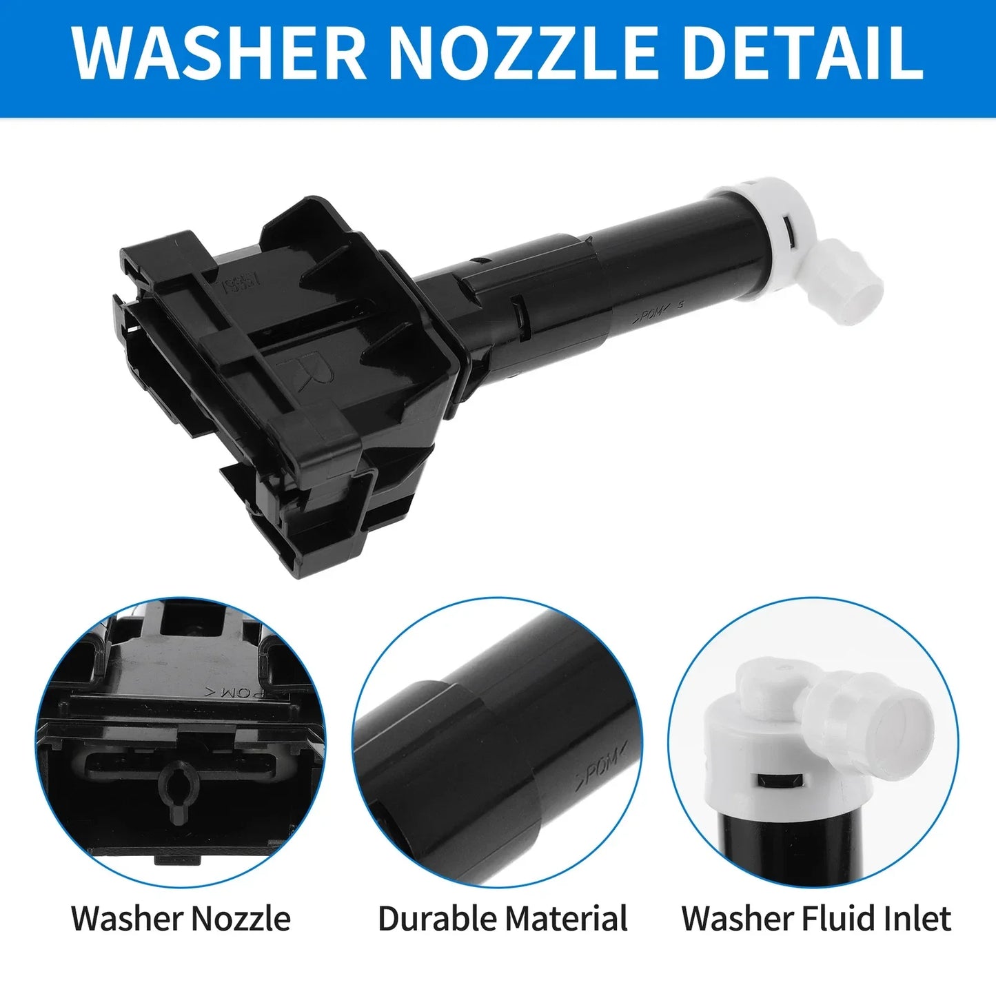 Headlight Washer Nozzle for Lexus RX350 2013-2015 (2 x)