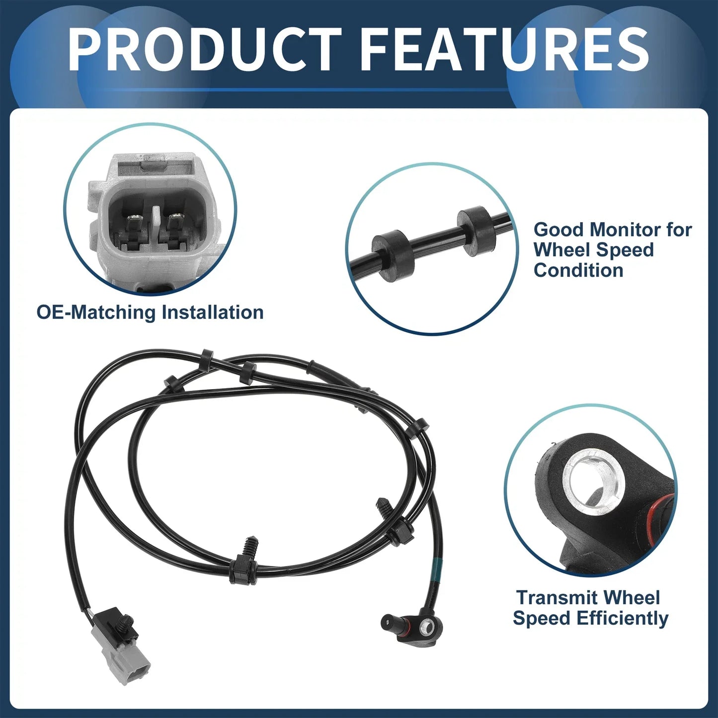 ABS Wheel Speed Sensor for Dodge Ram 2500 (2010-2018)