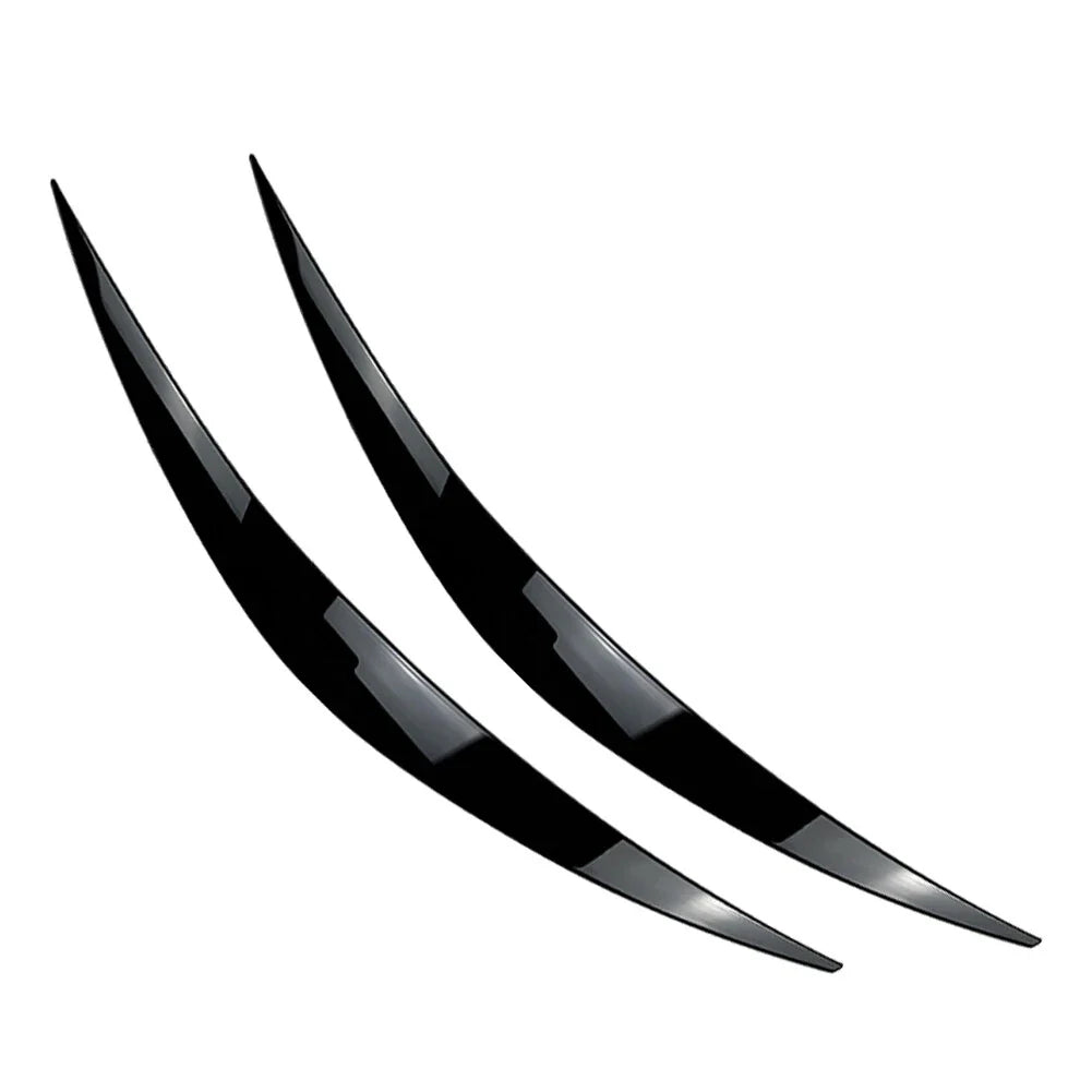 Car Headlight Eyelid Trims  Black for Hyundai i30 i30N MK3 (2017-2020)