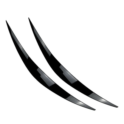 Car Headlight Eyelid Trims  Black for Hyundai i30 i30N MK3 (2017-2020)