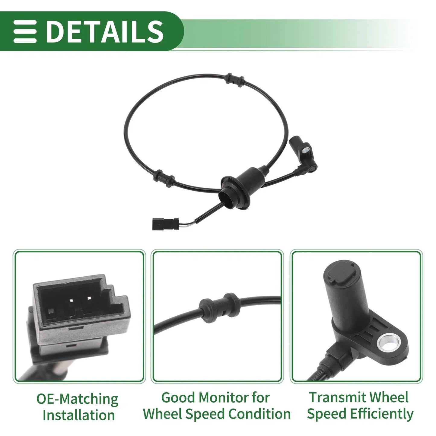 ABS Wheel Speed Sensor for Mercedes-Benz W220 (1998-2005)