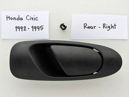 Honda Civic Outside Door Handle Set for 1992-1995 4-Door Models