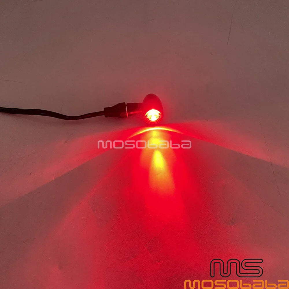 3 x Black Bullet 3 in 1 LED Turn Signal Tail Lights for Sportster S