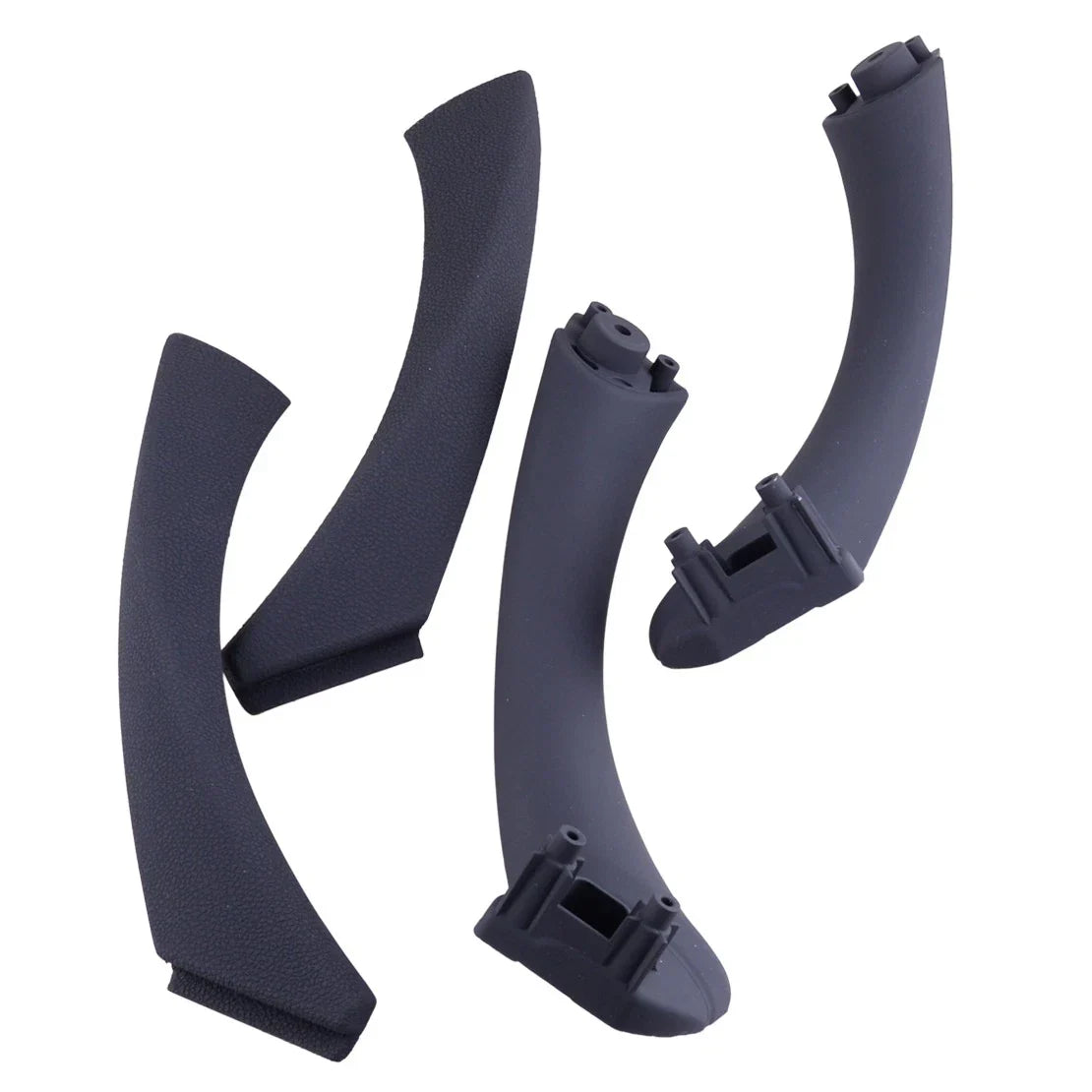 4X Inner Door Handle & Pull Trim for BMW 3 Series E90 Sedan/Wagon (2006-2013)