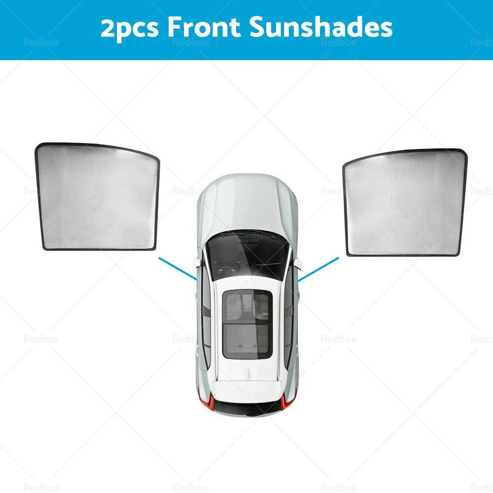 Front Magnetic Sun Shades for Holden Colorado (2012-2020)