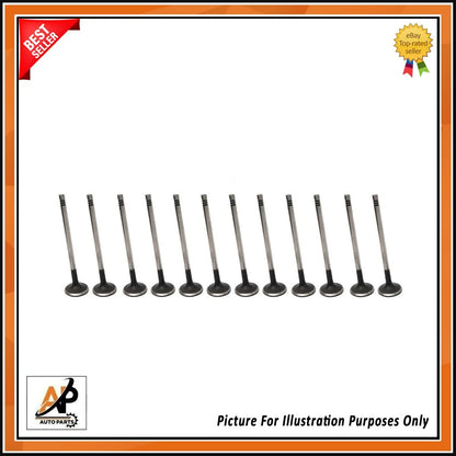 Exhaust Valve Set of 12 for Land Rover Discovery (2014–2019)