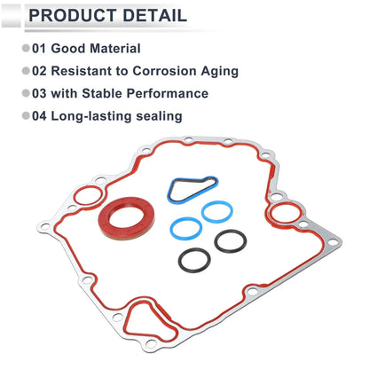 Timing Cover Gasket Set for Dodge 3.7L 4.7L Engine (2002-2010)