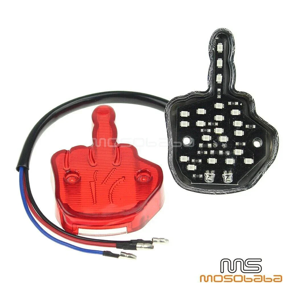 LED Tail Light with Brake Lights for Bobber Suzuki Yamaha Kawasaki
