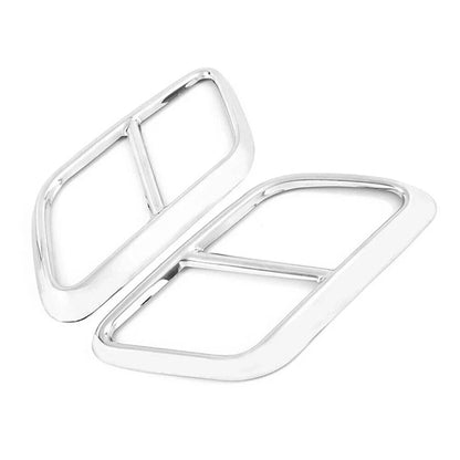 Muffler Tail Pipe Cover Chrome for Land Rover Range Rover Velar (2017-2021)