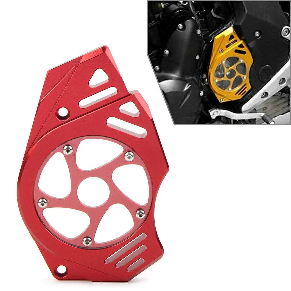 CNC Front Chain Sprocket Cover Guard Red for Kawasaki ER6N ER6F (2006-2017)