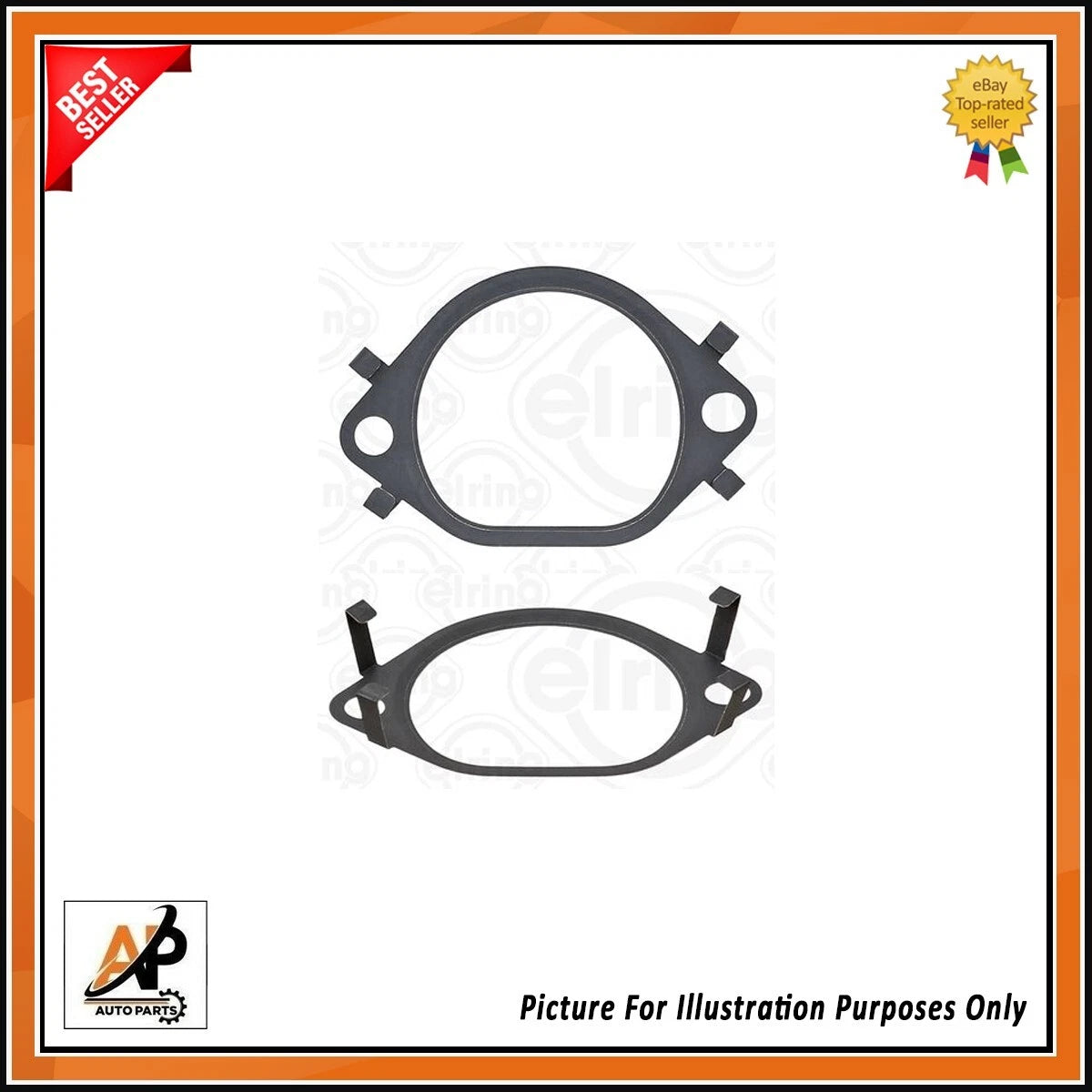 EGR Valve Gasket Set Left Right for Jaguar 3.0 Diesel 306DT (2010–2015)