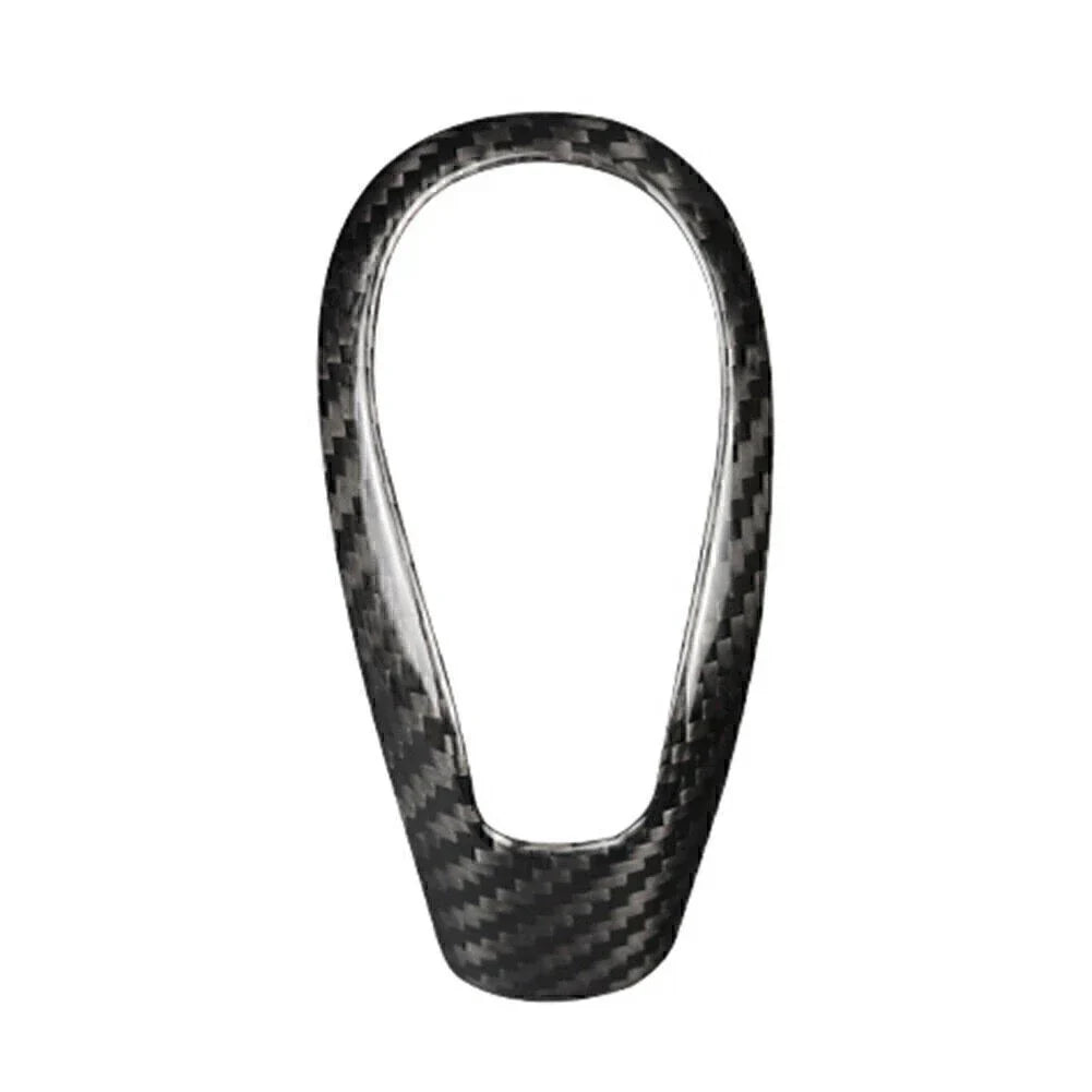 Carbon Fiber Gear Shift Knob Cover for Volvo S60 V60 XC60 V40 (2011-2023)
