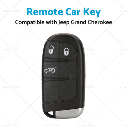 3 Button Smart Car Remote Key for Jeep Grand Cherokee (2014-2019)