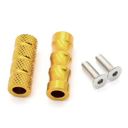 6mm Foot Peg Gear Shift Brake Lever Toe Peg Pedal for Universal Motorcycle