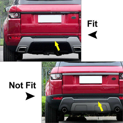 Rear Bumper Lower Trim Cover for Range Rover Evoque (2012-2018)