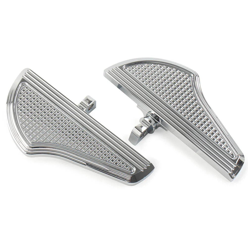 Rear Floorboards Foot Pegs for Harley Dyna Softail Electra Glide V-Rod