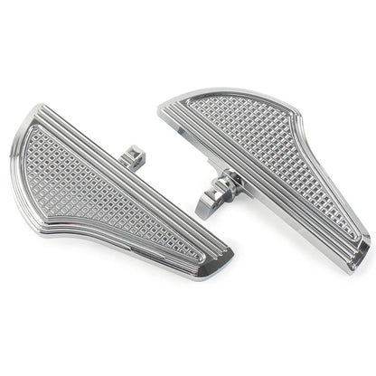 Rear Floorboards Foot Pegs for Harley Dyna Softail Electra Glide V-Rod