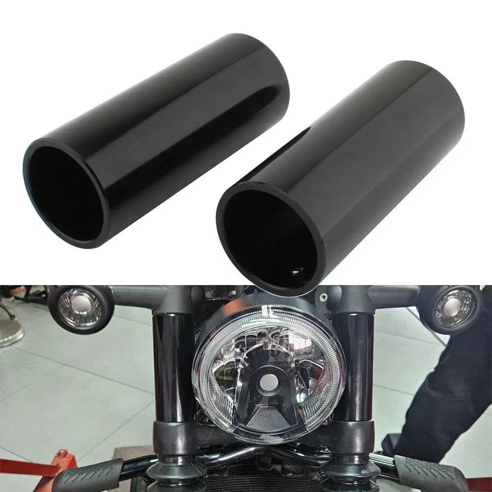 Front Fork Guards Covers for Harley Nightster RH975 (2022-2023) Black