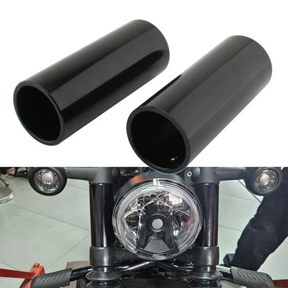 Front Fork Guards Covers for Harley Nightster RH975 (2022-2023) Black