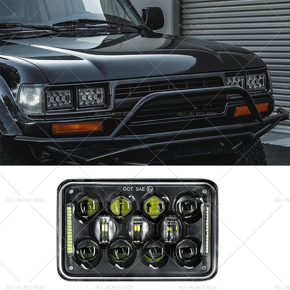 4"x6" LED Headlights for Freightliner FLD120, FLD112
