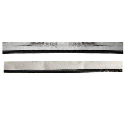 1M Metallic Heat Shield Sleeve Insulated Wire Hose Cover Wrap Loom Tube 12mm Dia