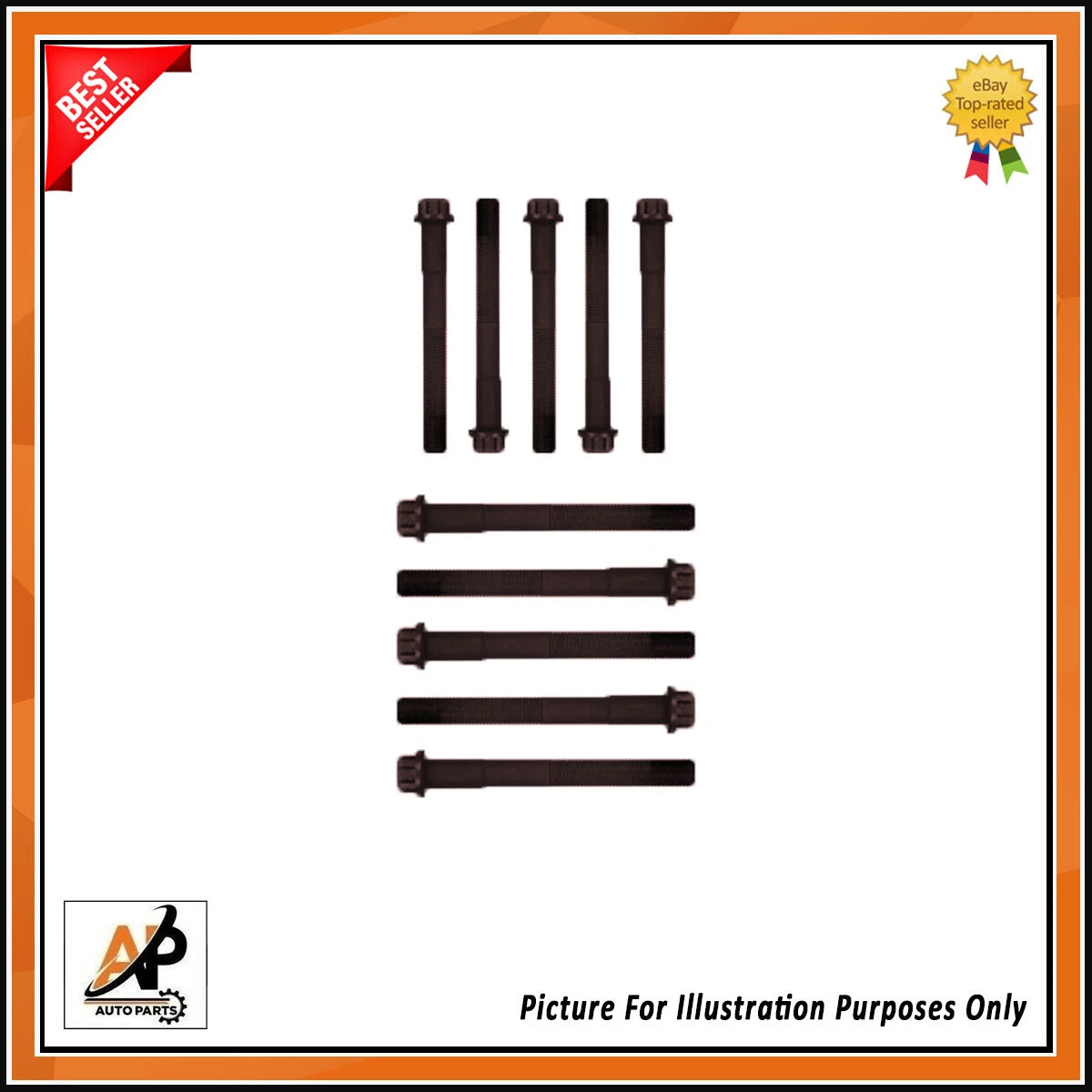 Cylinder Head Bolts Replacement for Land Rover Jaguar 2.0 Diesel (1999–2006)