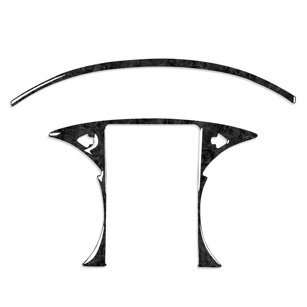 Black Speedometer Panel Cover Trim for Benz C GLC Class (2015-2021)