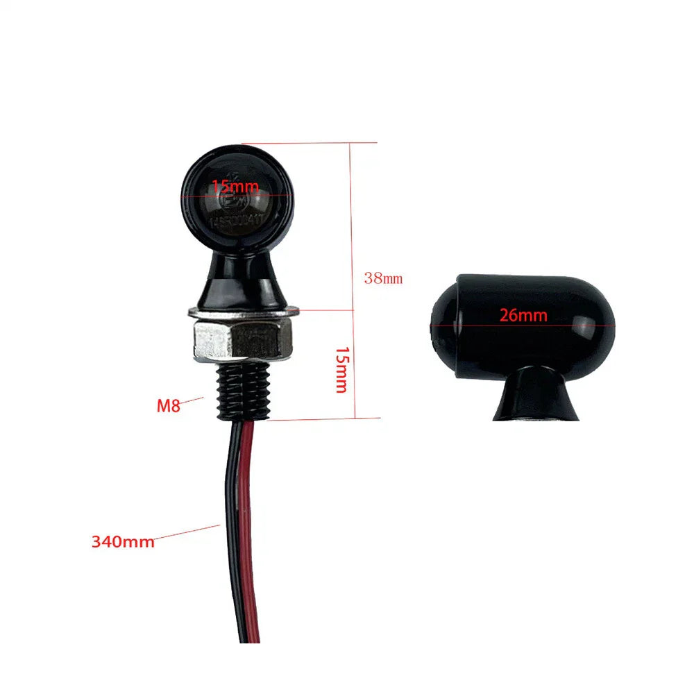 Turn Signal Light Blinkers Smoke for Motorcycle Dirt Bike Street Bike
