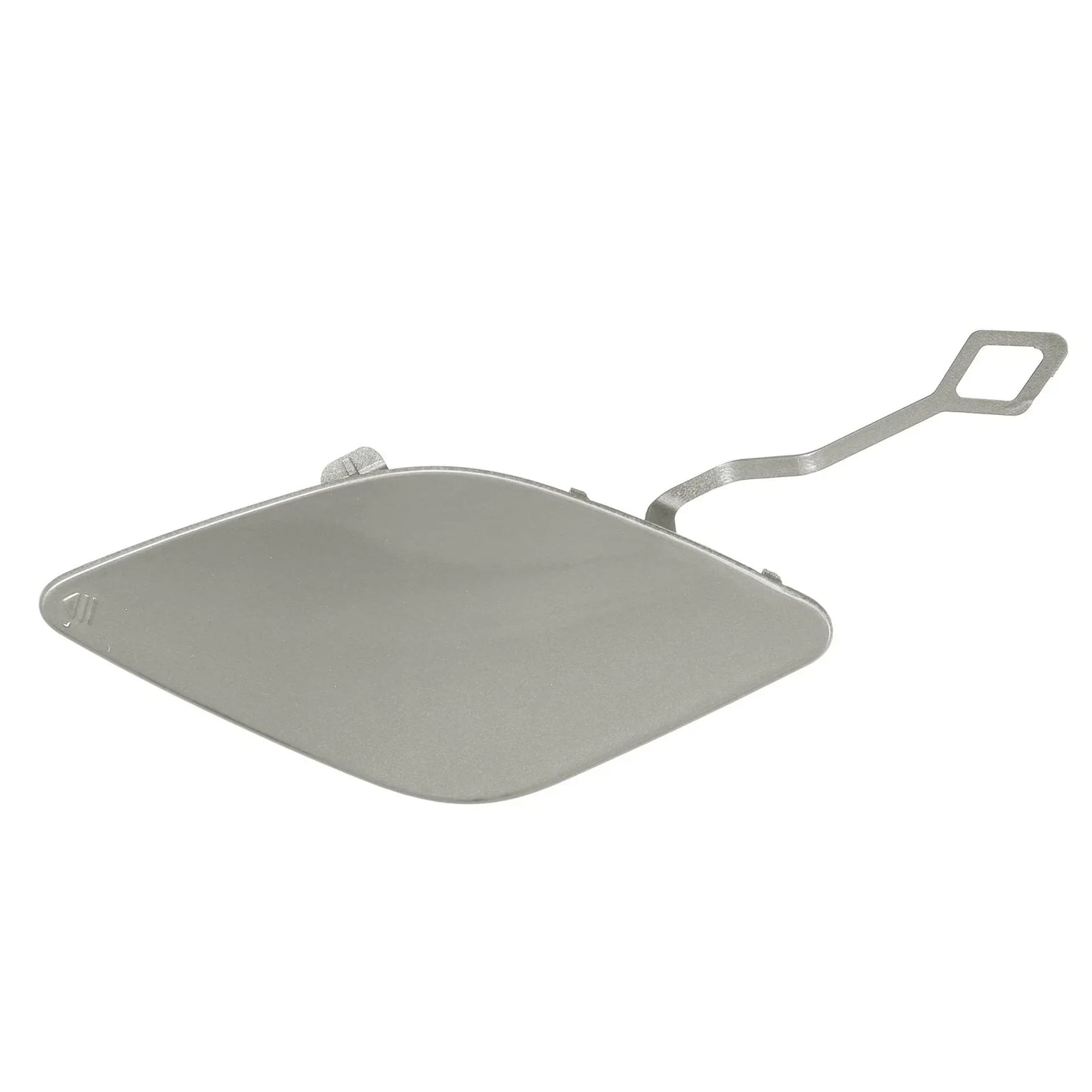 Front Bumper Tow Hook Cover for Mercedes-Benz (2019-2023) Deep Silver Tone